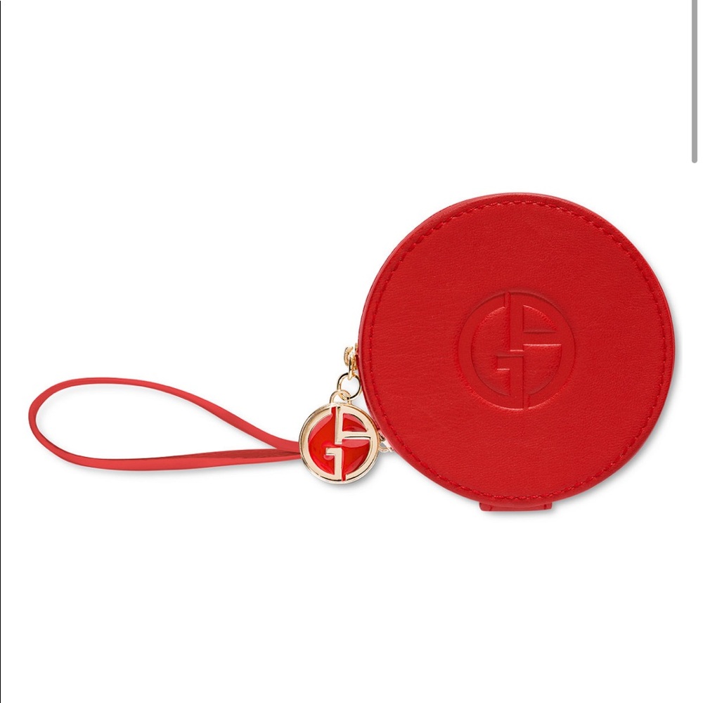 NIB Giorgio Armani vanity case wristlet